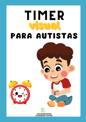 Timer personalizado para criança autista