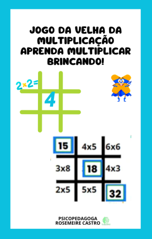 Jogo da velha da multiplicação