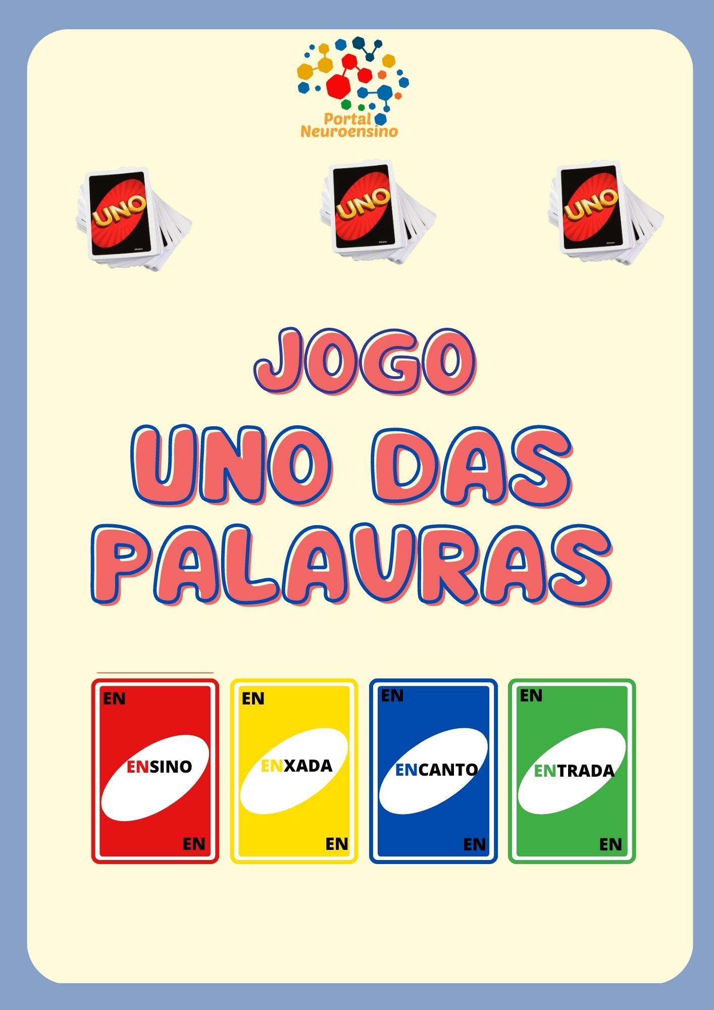 Jogo UNO das palavras