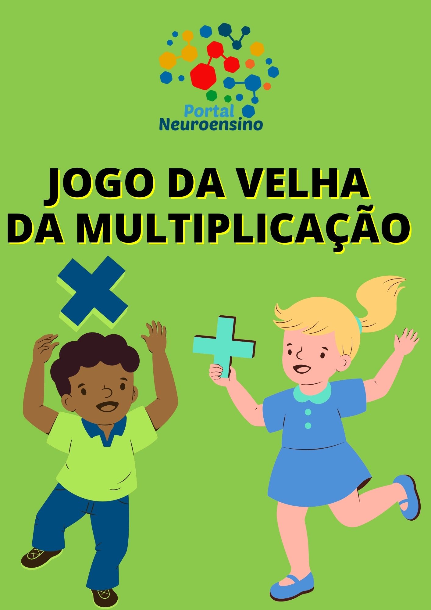 Jogo da velha da multiplicação - 2022 - Colégio Mater Dei