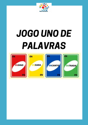 Jogo UNO das palavras