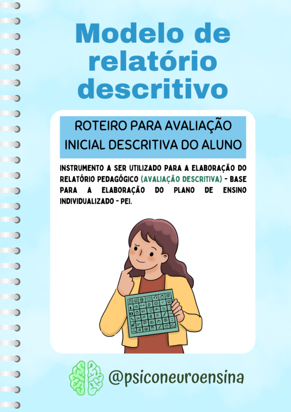 Modelo de Relatorio Descritivo