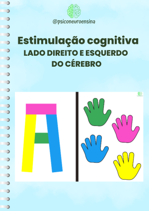 Estimulação Cognitiva imagens e mãozinhas