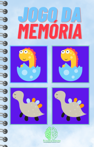 Jogo da memória dinossauros