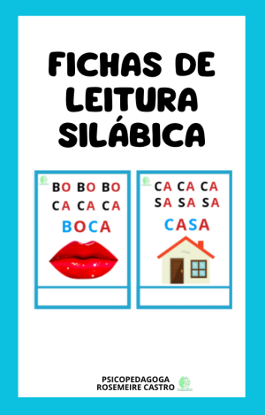 Ficha de leitura silábica
