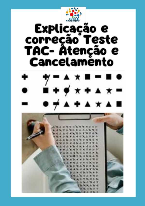 Explicação e correção Teste TAC- Atenção e Cancelamento