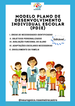Plano de desenvolvimento individual escolar  (PDIE)