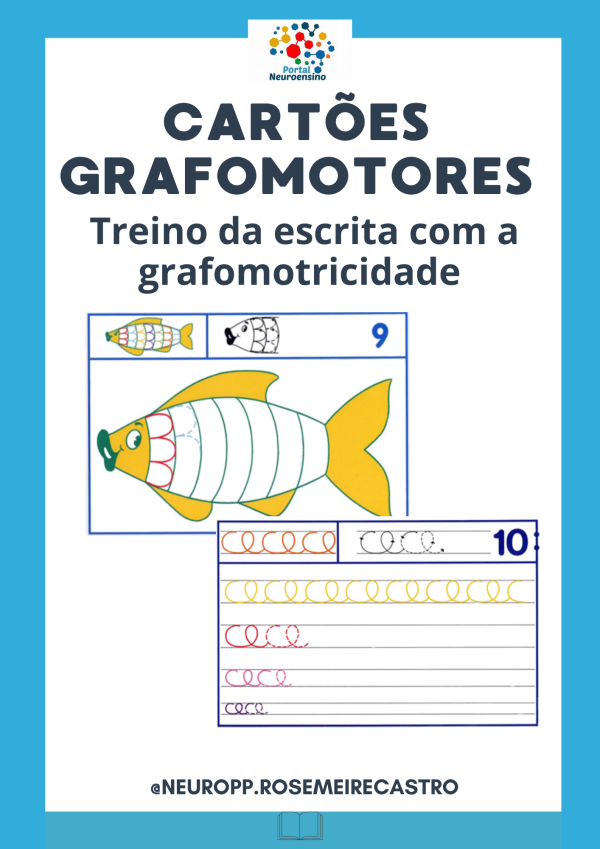 Cartões grafomotores (treino da escrita)