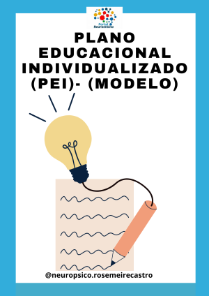 Plano Educacional Individualizado (PEI)- (modelo)